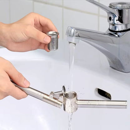 Set de Prensa de Ajos 3 en 1 de Acero Inoxidable (Incluye Pelador y Cepillo)