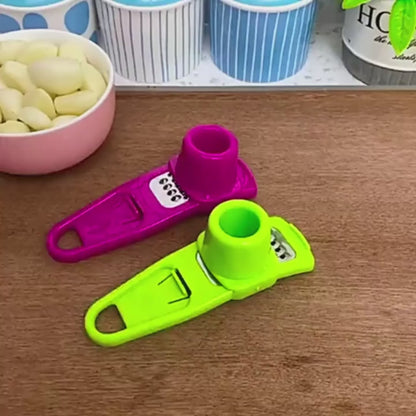 Prensa Ralladora Ligera de Ajo y Jengibre Manual